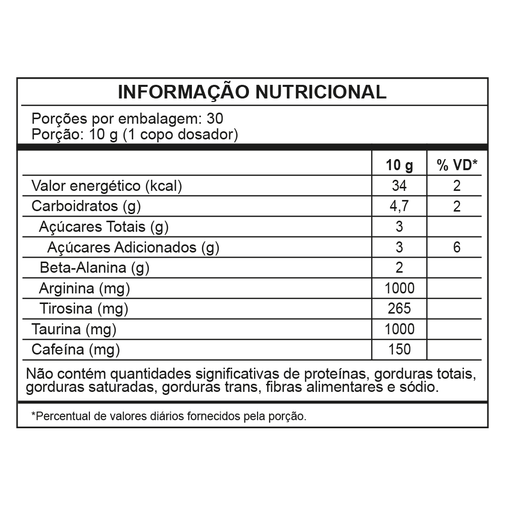 super power pink de lichia - pré-treino – 300g - wp